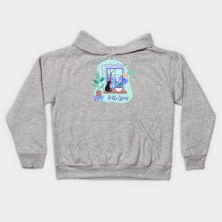 Hello Spring Kids Hoodie